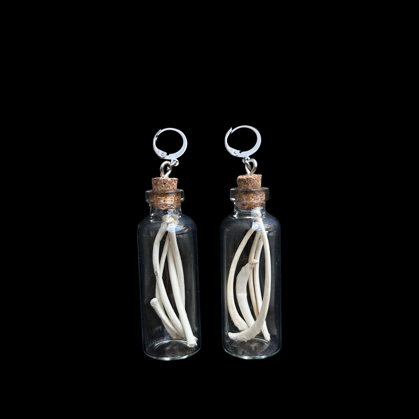Raccoon Rib Earrings