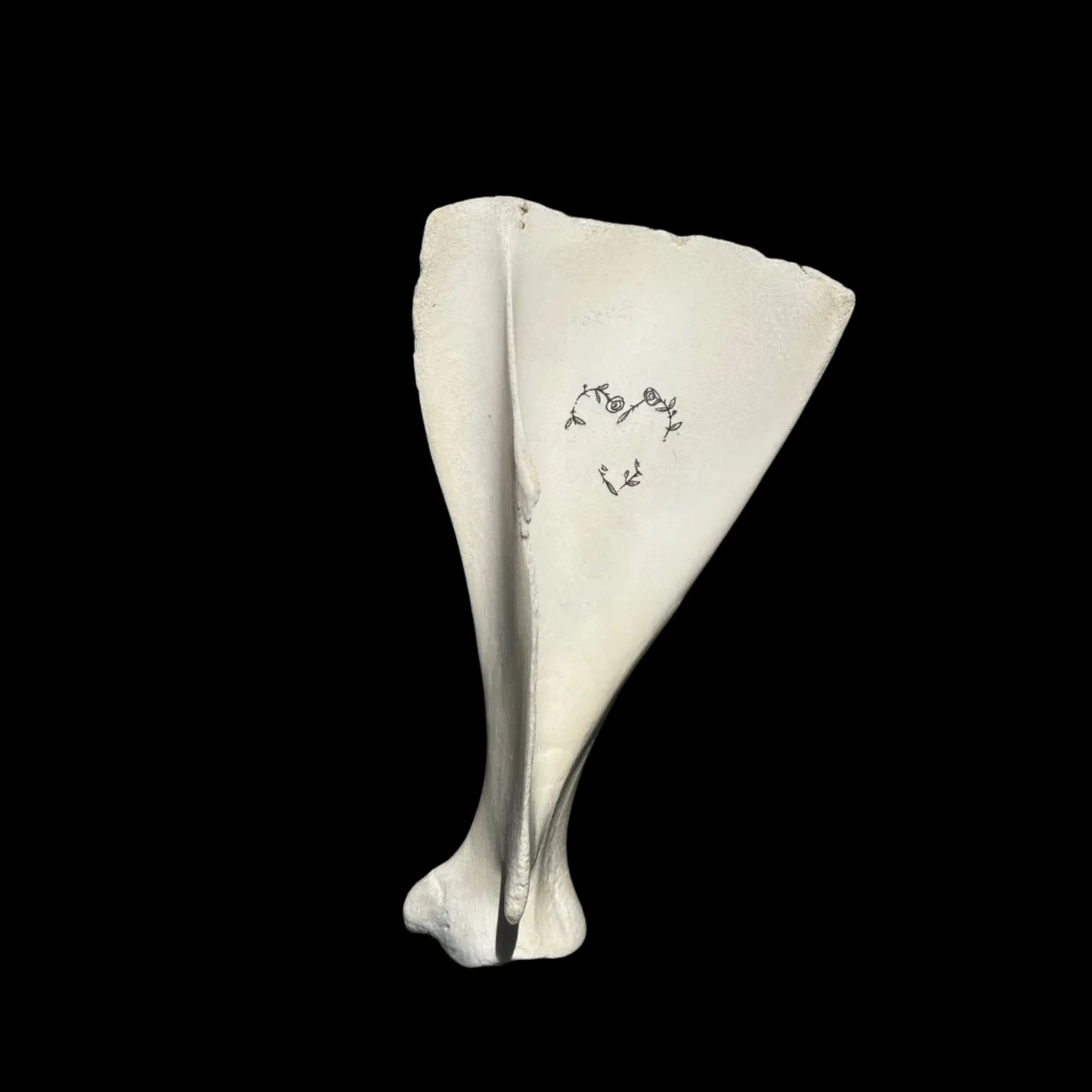 Tatted Deer Scapula