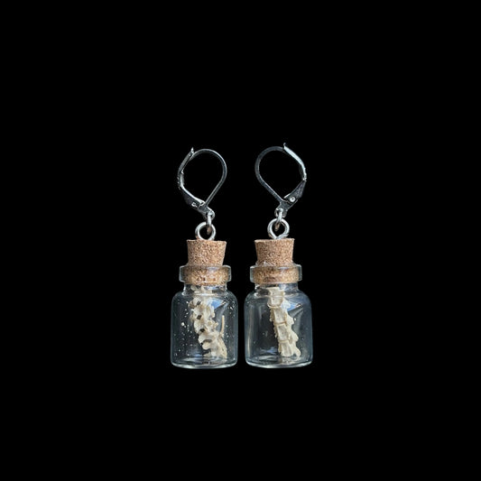 Mouse Spine Earrings