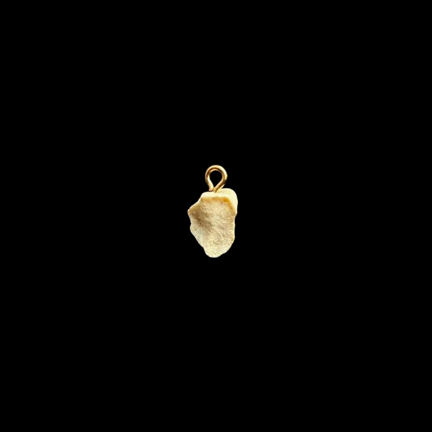 Gold Bone Pendant 2
