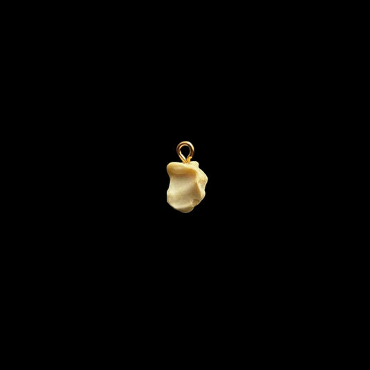 Gold Bone Pendant 2